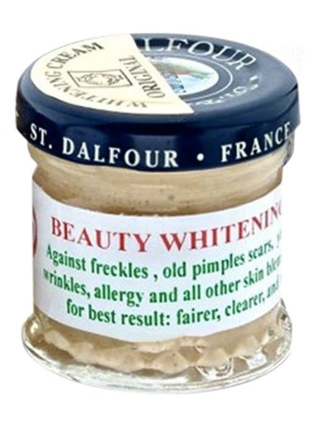 Dalfour Beauty Whitening Cream, Ultimate Solution for Freckles, Pimple Scars, Yellow-Spotted Skin, Blackheads, Wrinkles, Allergies and Impurities Formulated Without Harmful Chemicals for Fairer, Clearer Skin  - Image 1