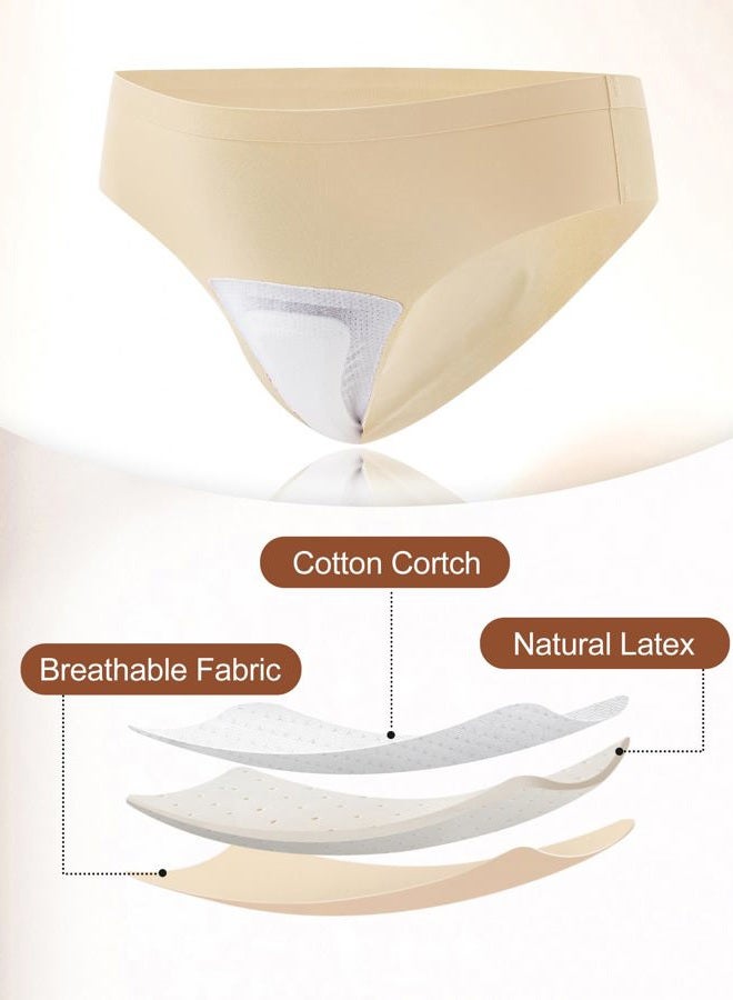 LEVAO Seamless Thongs for Women-Low Waist Invisible G-string No Show Thong Panty Liners Workout Panties S-XL - Image 3