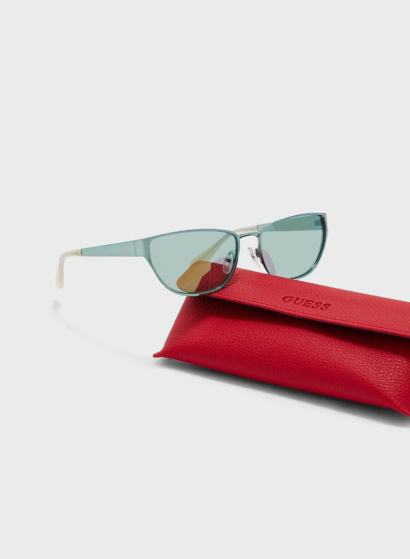 GUESS Shiny Light Shape Sunglasses