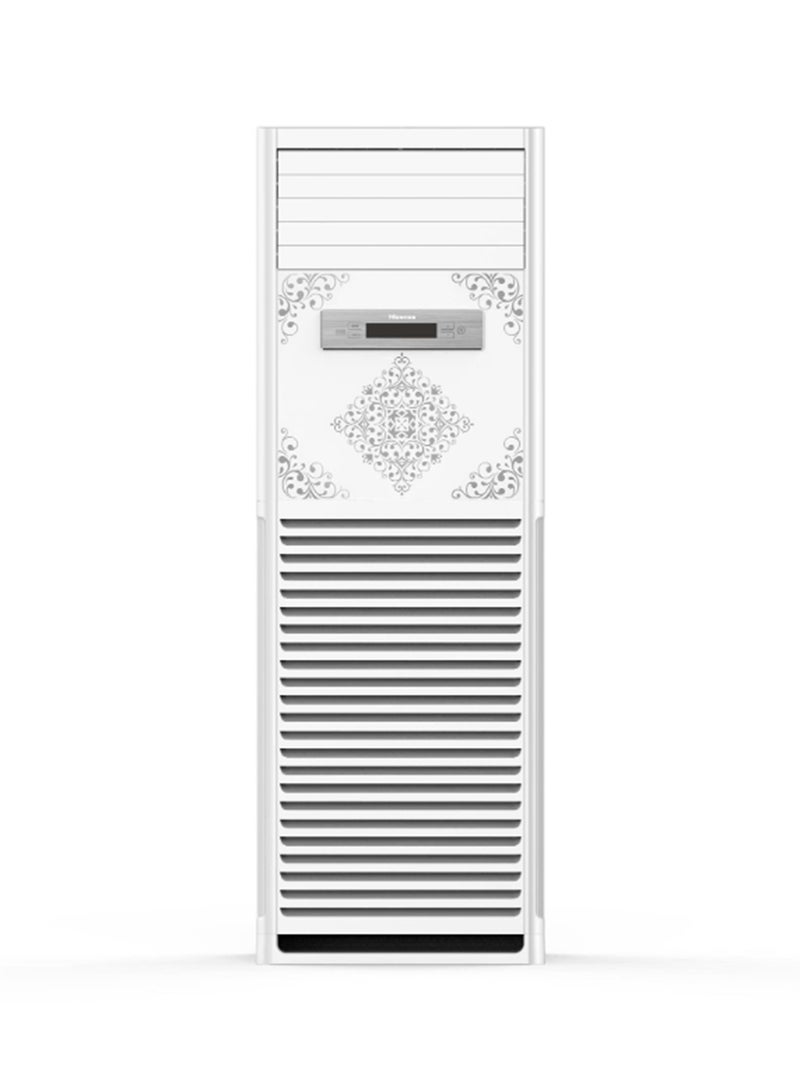 Hisense Floor Standing ACDC inverter 48000 BTU WiFi Hot and Cold HUF48HAI23 White - Image 1