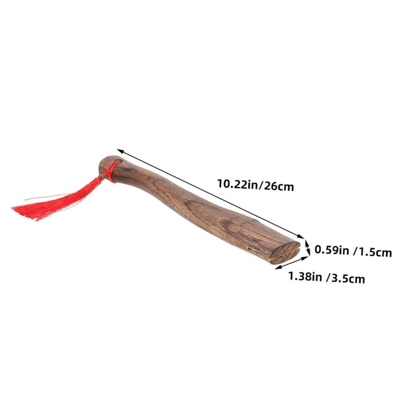 Solid Wood Axe Replacement Handle Ergonomic Outdoor Camping Hatchet - Image 3