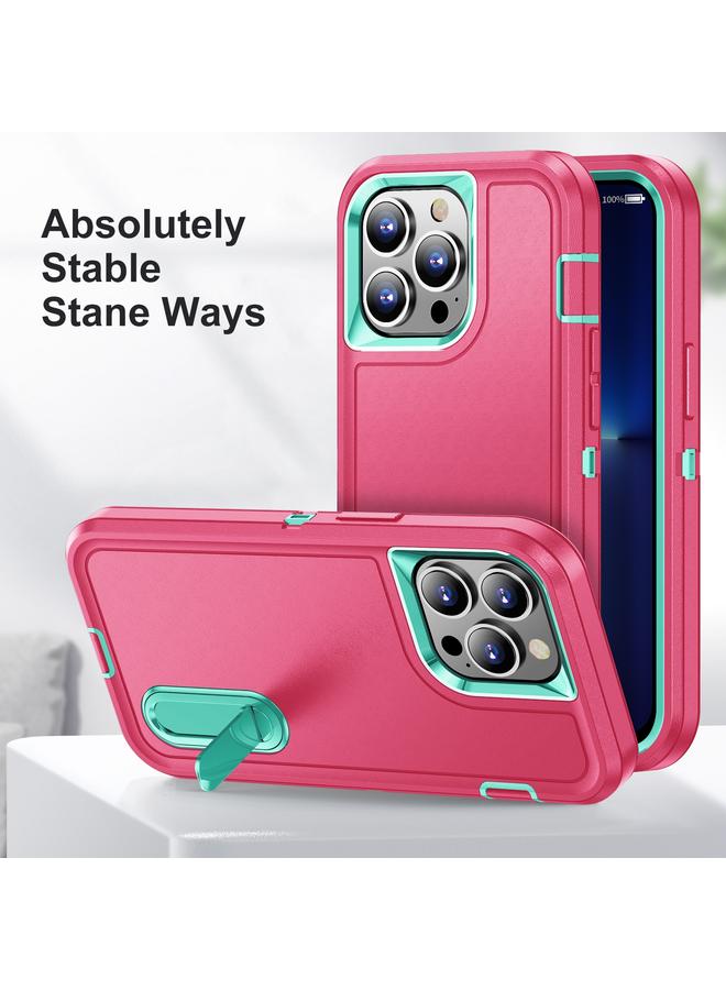 Zaboon Case For iPhone 12 Pro Max 3 in 1 Rugged Holder Phone Case - Image 2