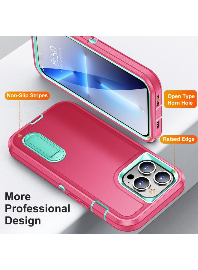Zaboon Case For iPhone 12 Pro Max 3 in 1 Rugged Holder Phone Case - Image 3