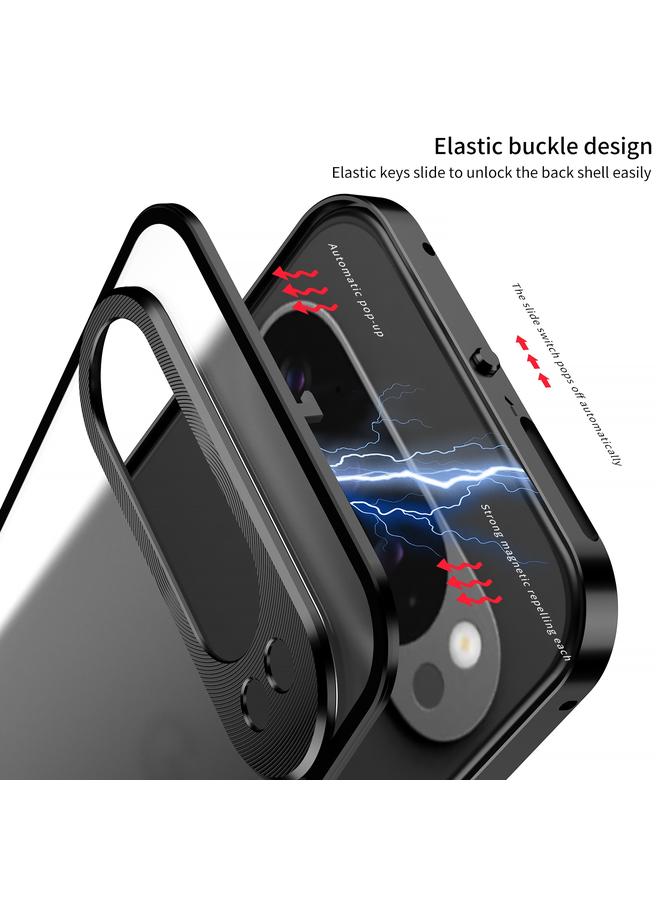 اس-توب جراب لهاتف Google Pixel 9 / 9 Pro مع مشبك سناب وإطار معدني غير لامع - Image 3