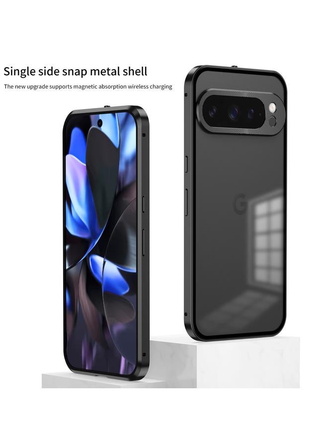 اس-توب جراب لهاتف Google Pixel 9 / 9 Pro مع مشبك سناب وإطار معدني غير لامع - Image 2