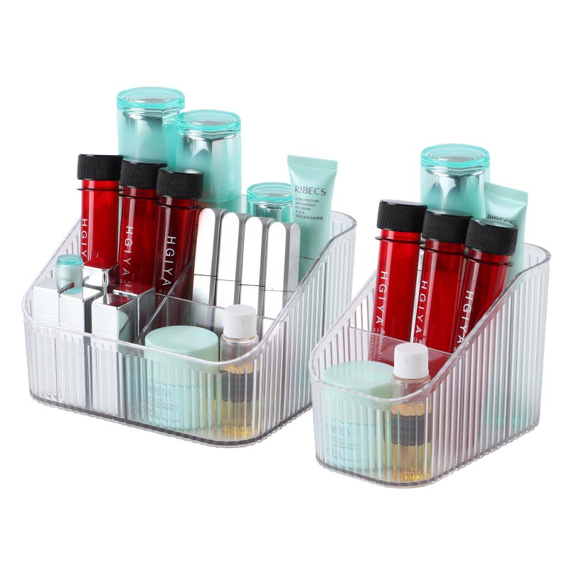 OSTEED CLOSE MAPTEP Organizer Makeup Brush Holder 8 Cups for Vanity Bathrate Confertop Organizer Vresser Organizer for Cosmetic Dispetic Skining Cups Perfume Stand Berfum - Image 1