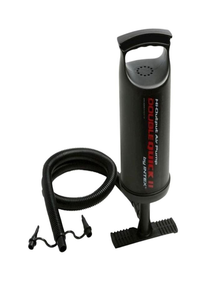 Double Quick Ii Hand Pump Black/Red/White 37cm