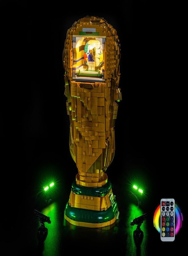 Brickshining LED Lighting Compatible with LEGO 43020 Editions FIFA World Cup Official Trophy - JUST Lights,Light Kit Compatible with LEGO 43020,NOT Included The Model - Image 3