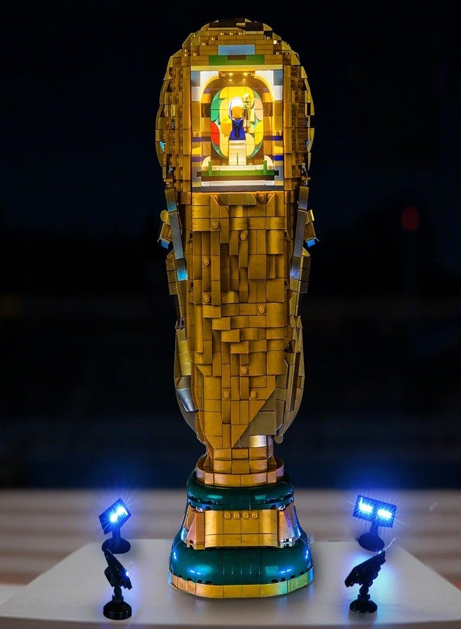 Brickshining LED Lighting Compatible with LEGO 43020 Editions FIFA World Cup Official Trophy - JUST Lights,Light Kit Compatible with LEGO 43020,NOT Included The Model - Image 1
