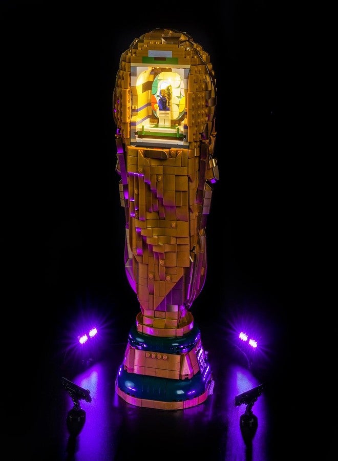 Brickshining LED Lighting Compatible with LEGO 43020 Editions FIFA World Cup Official Trophy - JUST Lights,Light Kit Compatible with LEGO 43020,NOT Included The Model - Image 4