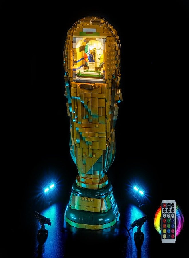 Brickshining LED Lighting Compatible with LEGO 43020 Editions FIFA World Cup Official Trophy - JUST Lights,Light Kit Compatible with LEGO 43020,NOT Included The Model - Image 2