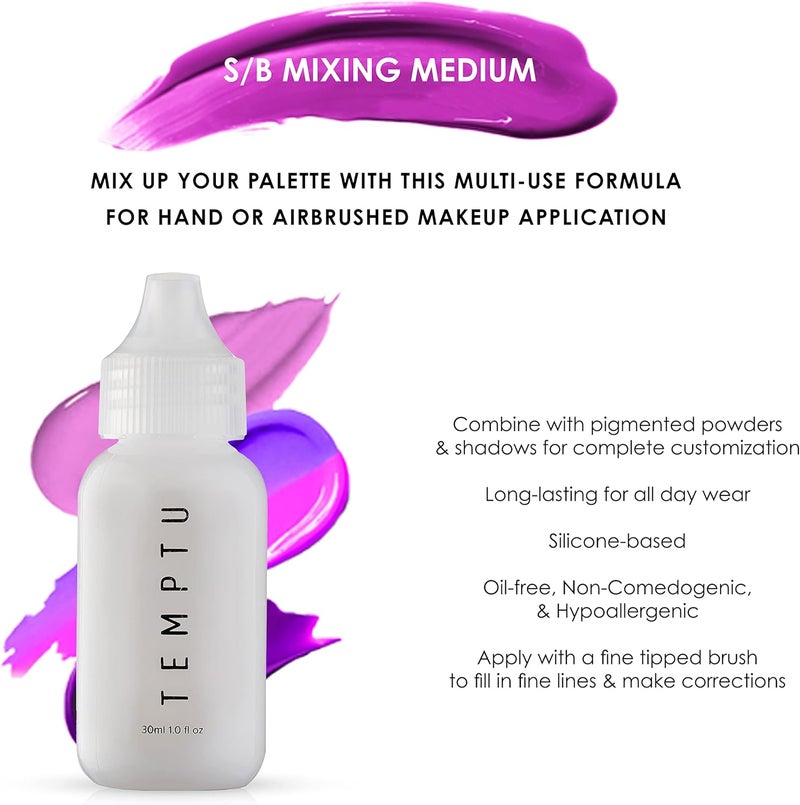 Temptu S/B Mixing Medium - Versatile Makeup Application, 0.5 Fl Oz - Image 3