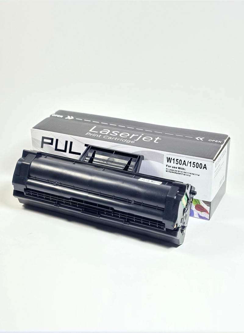 PULI LaserJet Toner Cartridge W1500A (150A) - Black Ink Compatible with HP LaserJet M111 and M141 Series - Image 5