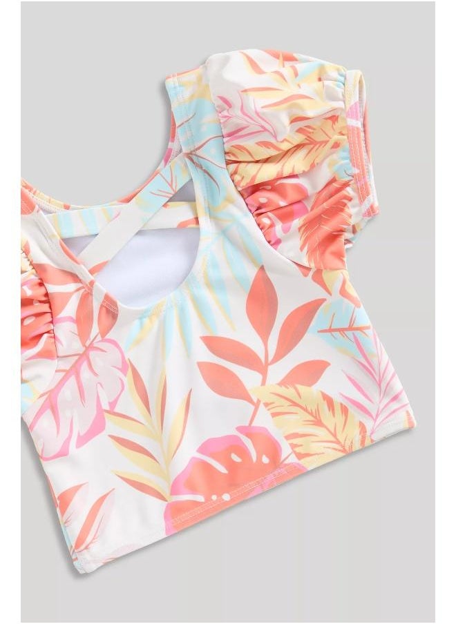 mothercare - Puff-Sleeve Tankini - Image 1