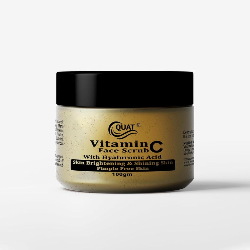 Quat Vitamin C Face Scrub 100gm - Image 1