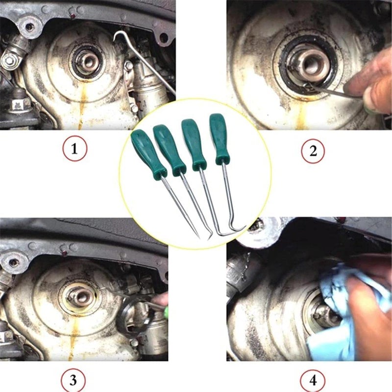 NityaEcommerce nitya Auto Tool Set Oil Seal Screwdrivers Mechanical Tools Set ORing Seal Screw Car Extractor Garage Puller Remover Hooks Tools 135mm - Image 5