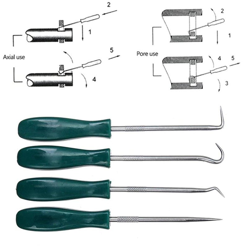 NityaEcommerce nitya Auto Tool Set Oil Seal Screwdrivers Mechanical Tools Set ORing Seal Screw Car Extractor Garage Puller Remover Hooks Tools 135mm - Image 3