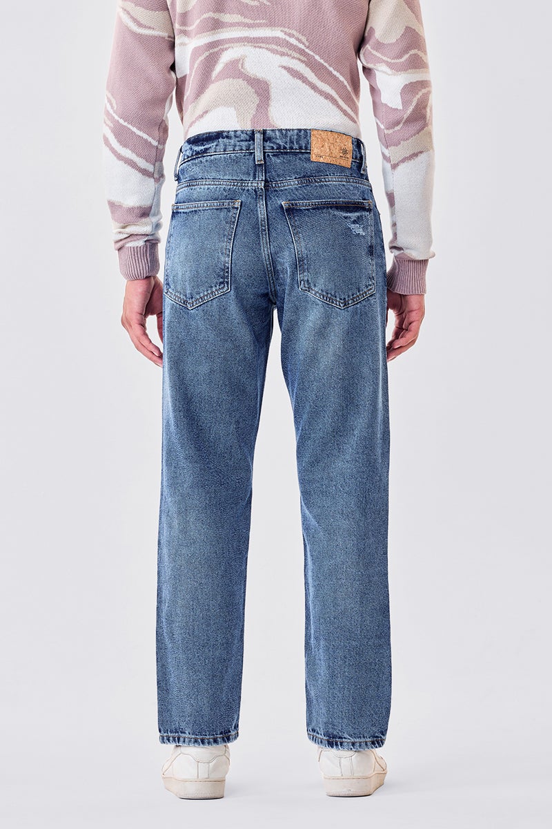 SNITCH Relaxed Fit Distressed Jeans - Image 5
