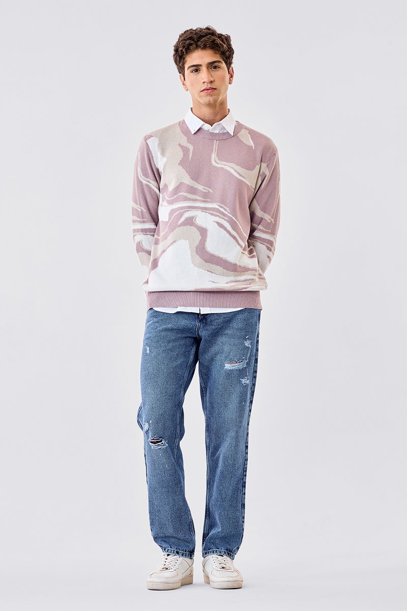 SNITCH Relaxed Fit Distressed Jeans - Image 2