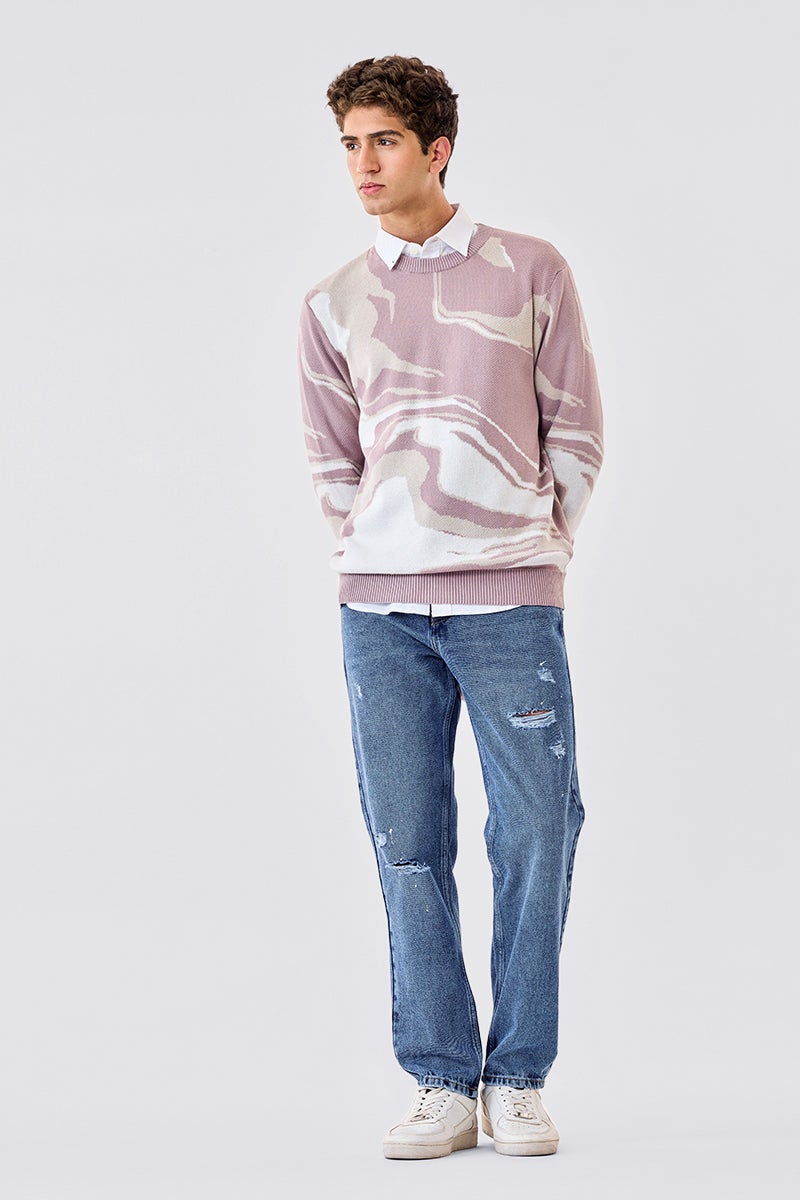 SNITCH Relaxed Fit Distressed Jeans - Image 3