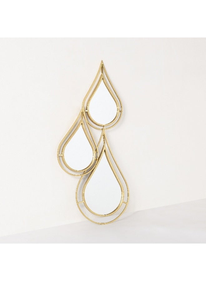 Home Box Delp Premium Heavy Duty Metal Drops Wall Mirror 45.7 x 3.8 x 93.3 cm - Image 3