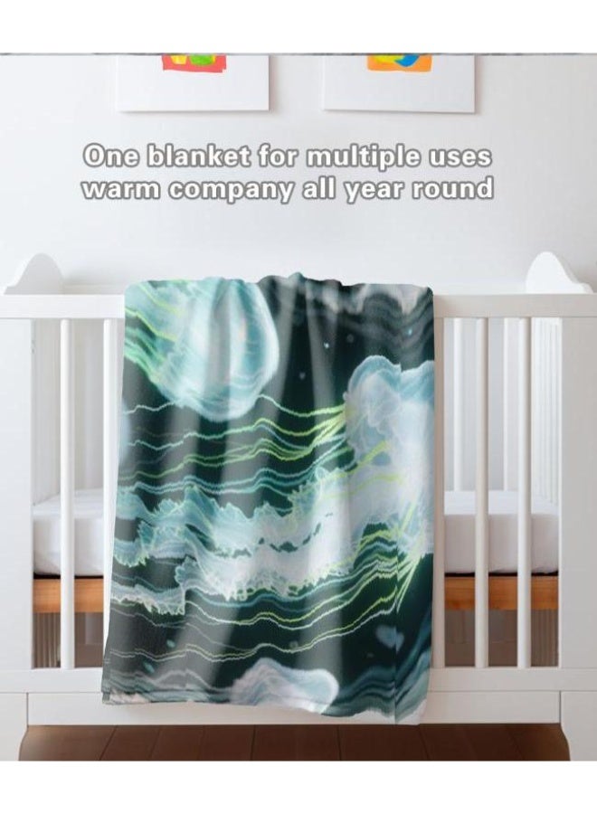 عام بطانية رقيقة من الفانيلا الكرتونية للأطفال والرضع (دافئة ومريحة، ومناسبة للنوم والألعاب) 70 سم * 100 سم - Image 4