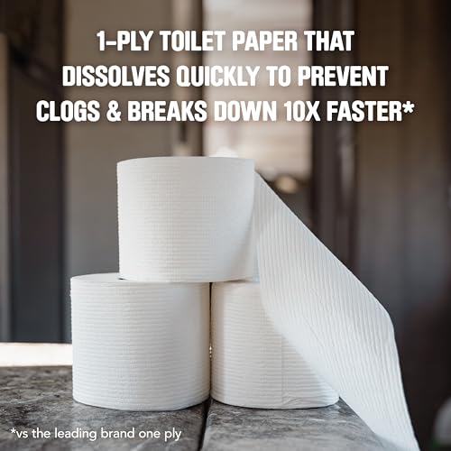 Scott Rapid-Dissolving Toilet Paper, 12 Double Rolls, Septic-Safe, Toilet Paper - Image 2