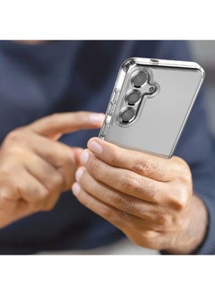 Gear4 Shockproof Samsung Galaxy S25. mobile cover, anti-scratch protection cover that supports MagSafe wireless charging, made of high-quality thermoplastic polyurethane - Clear  - Image 2