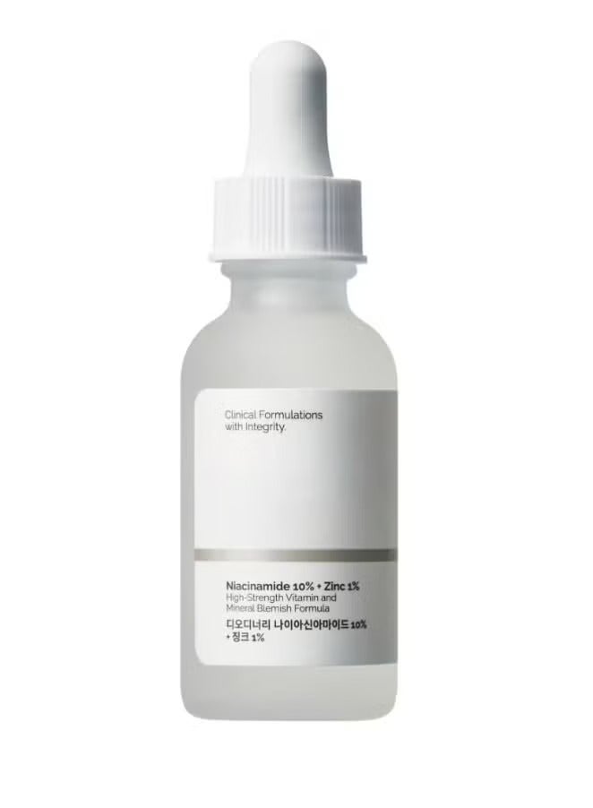 Niacinamide 10% And Zinc 1% Clear 30ml - Image 1