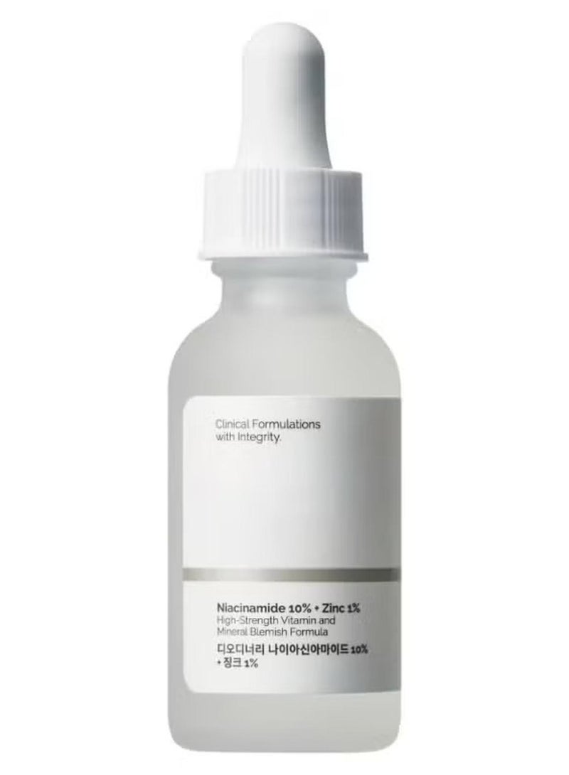 Niacinamide 10% And Zinc 1% Clear 30ml - Image 1
