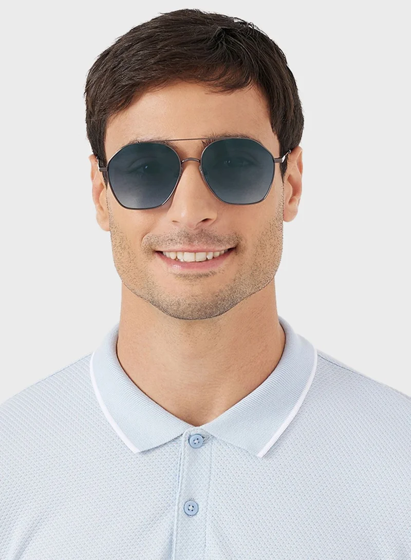 30Sundays Jet-Set Round Sunglasses