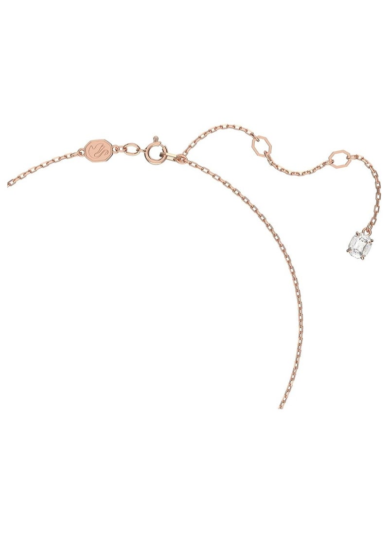 SWAROVSKI - Swarovski Stilla pendant
Round cut, White, Rose gold-tone plated - Image 1