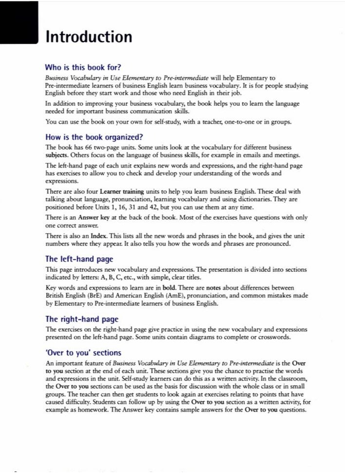 Business Vocabulary in use Elementary to pre-intermediate  - Image 3