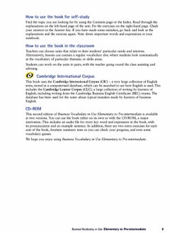 Business Vocabulary in use Elementary to pre-intermediate  - Image 4