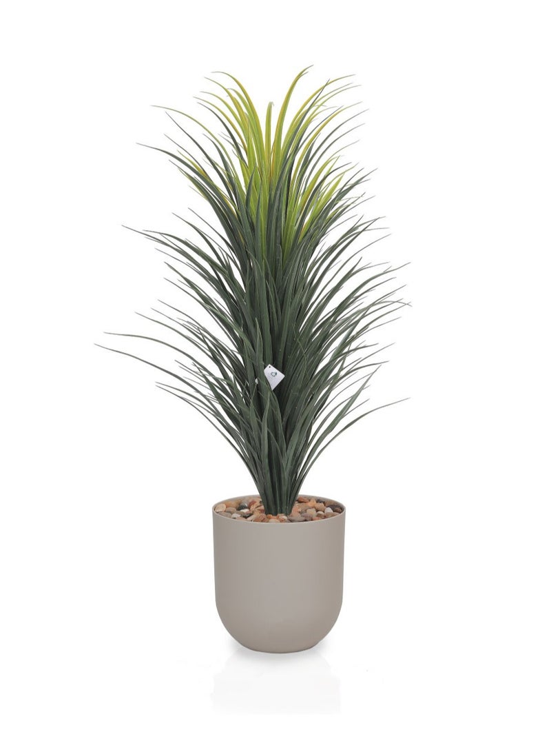 Alrassi Tall Artificial Dracaena Plant in Plastic Pot – Natural Look, 115 cm Decorative Piece for Home or Office - Image 2