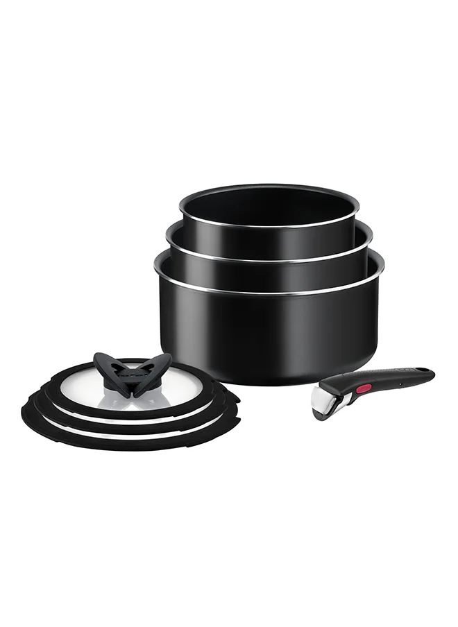 Tefal TEFAL Ingenio Unlimited On | 7-Piece Cookware Set | Stackable | Non-stick Coating | Removable Handle | Induction | Made in France | 2 Years Warranty | L1599602