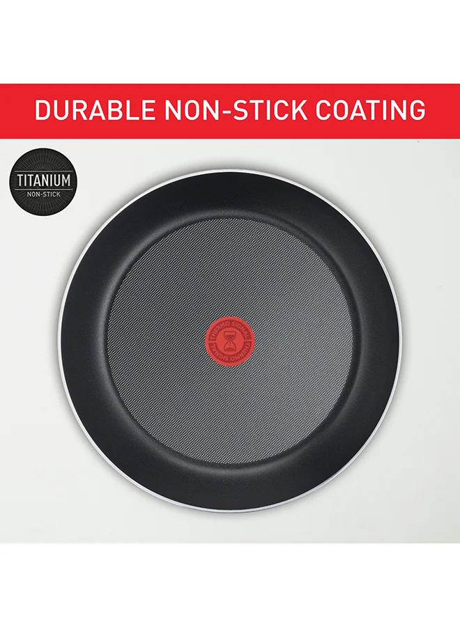Tefal TEFAL Ingenio Unlimited On | 7-Piece Cookware Set | Stackable | Non-stick Coating | Removable Handle | Induction | Made in France | 2 Years Warranty | L1599602 Black