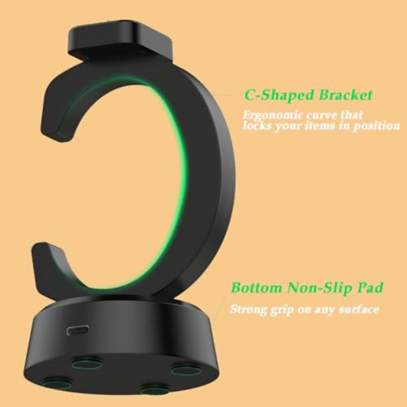 Charger Stand for Cosmo JrTrack 5/4/3/2/1, Xplora XG02 2 Cables: USB-A and USB-C - Image 5