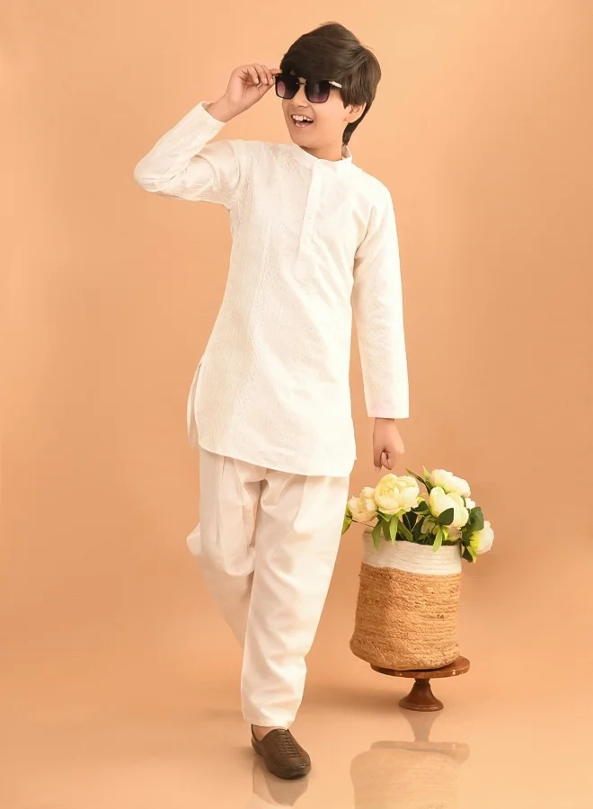 ليل بيكس Printed Kurta Pajama Set