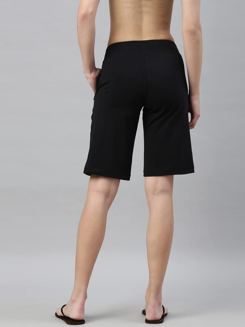 Enamor E044 Essentials Womens City Shorts - Image 2