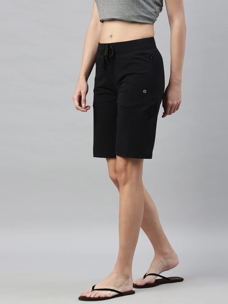 Enamor E044 Essentials Womens City Shorts - Image 3