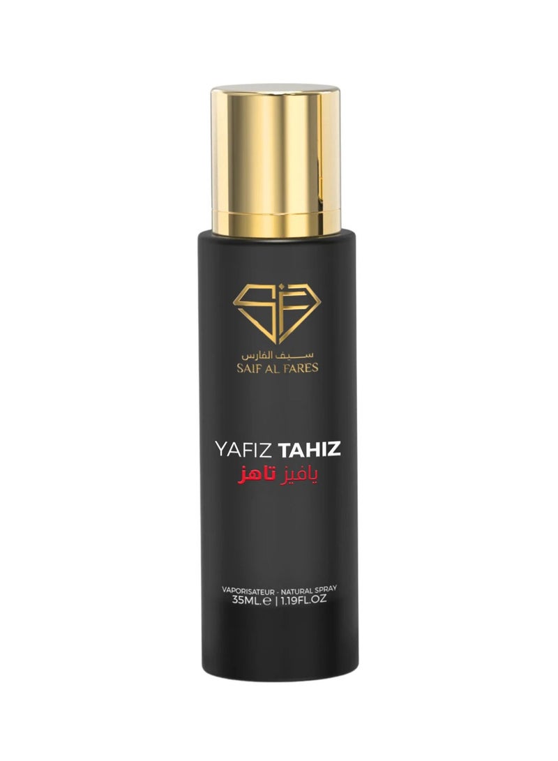 SAIF AL FARES Yafiz Tahiz (Inspiration of Amouage Jubilation 25) Travel Car Perfume for Men (Cinnamon, Herbs) 35ML - Image 2
