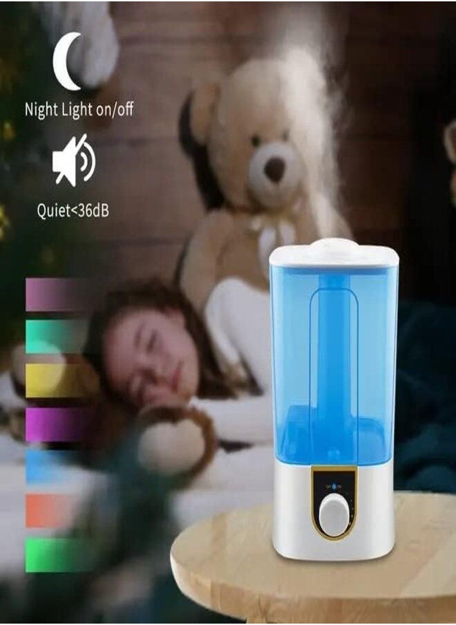 Generic - 4L Humidifier Ultrasonic Air Freshener Cool Top Filler - Image 1