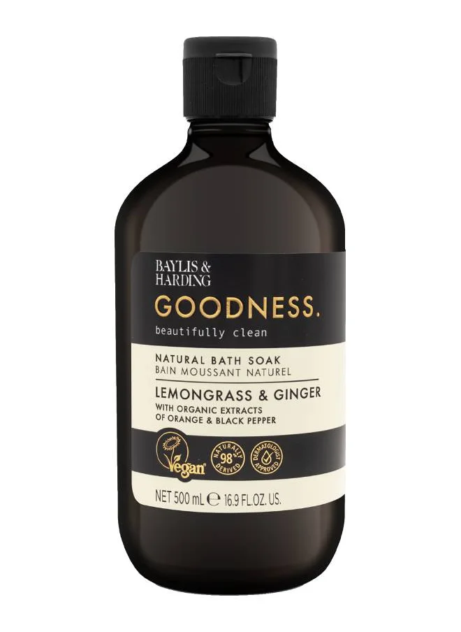 Baylis & Harding Baylis and Harding Goodness Lemongrass and Ginger Bath Soak 500ml