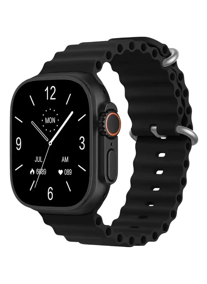 Generic - T900 Ultra Smart Watch 2.09 Inch HD Screen Black - Image 1