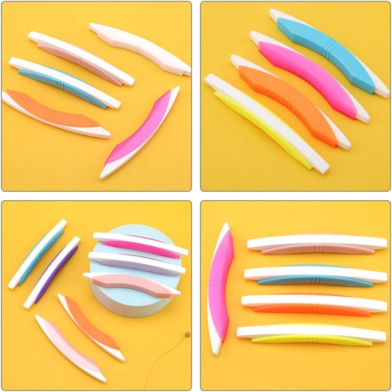 5pcs Colorful Arch Nail Files and Buffers for Manicure Portable Nail Filing Tools for Natural and Acrylic Care Accessories for Professional and Home Use - Image 4