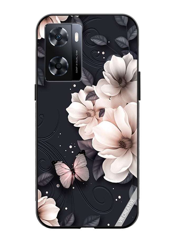 VR CREATIVE Protective Case Cover For Oppo A57/A77s Flower Design Multicolour - Image 1