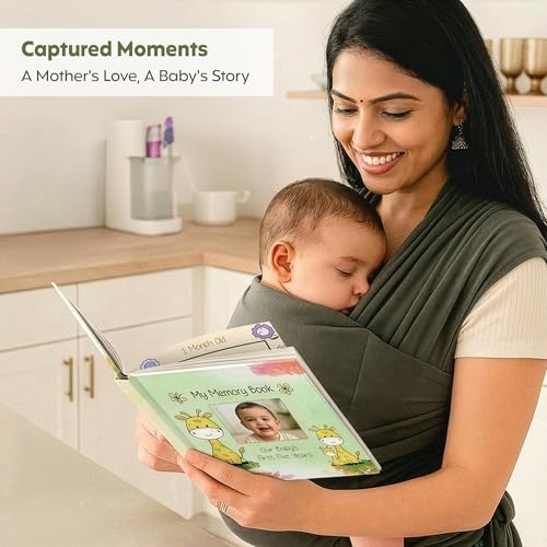 A Baby Cherry Baby Record Book - Memory Book & Baby Journal Record Book || 80 Pages || Milestone Memory Book for Boys & Girls (0 to 5 Years) - Ideal Gift for Newborns & New Parents (Animal Edition) - Image 3