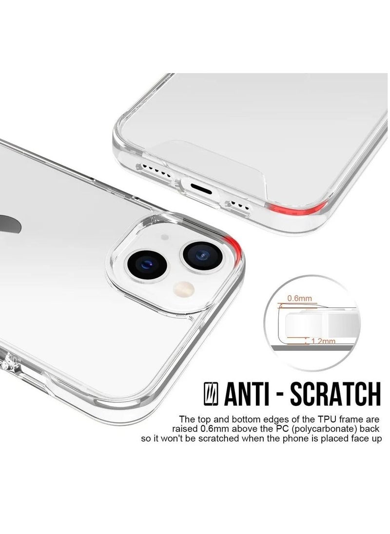 Case Transparent Mental Button Space Heavy Duty Shockproof Crystal 2 IN 1 Shockproof Case For IPhone 7 Plus/ Iphone 8 Plus