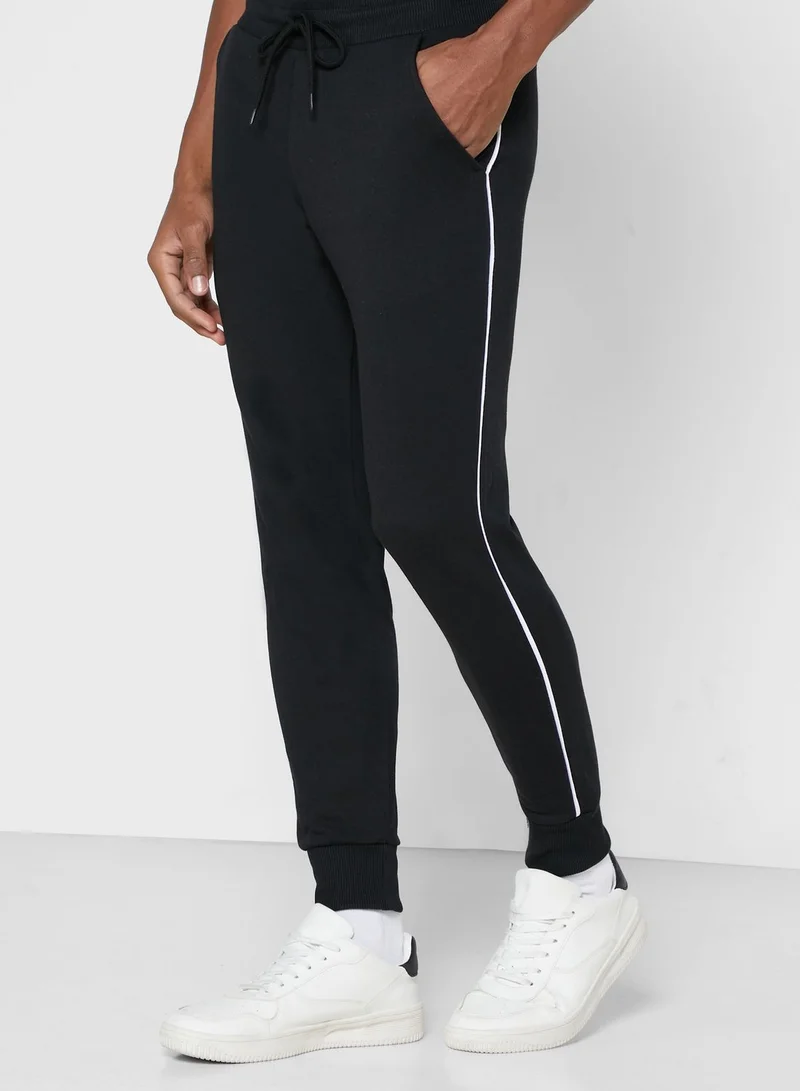 Seventy Five Basics 2 Pack Piping Joggers